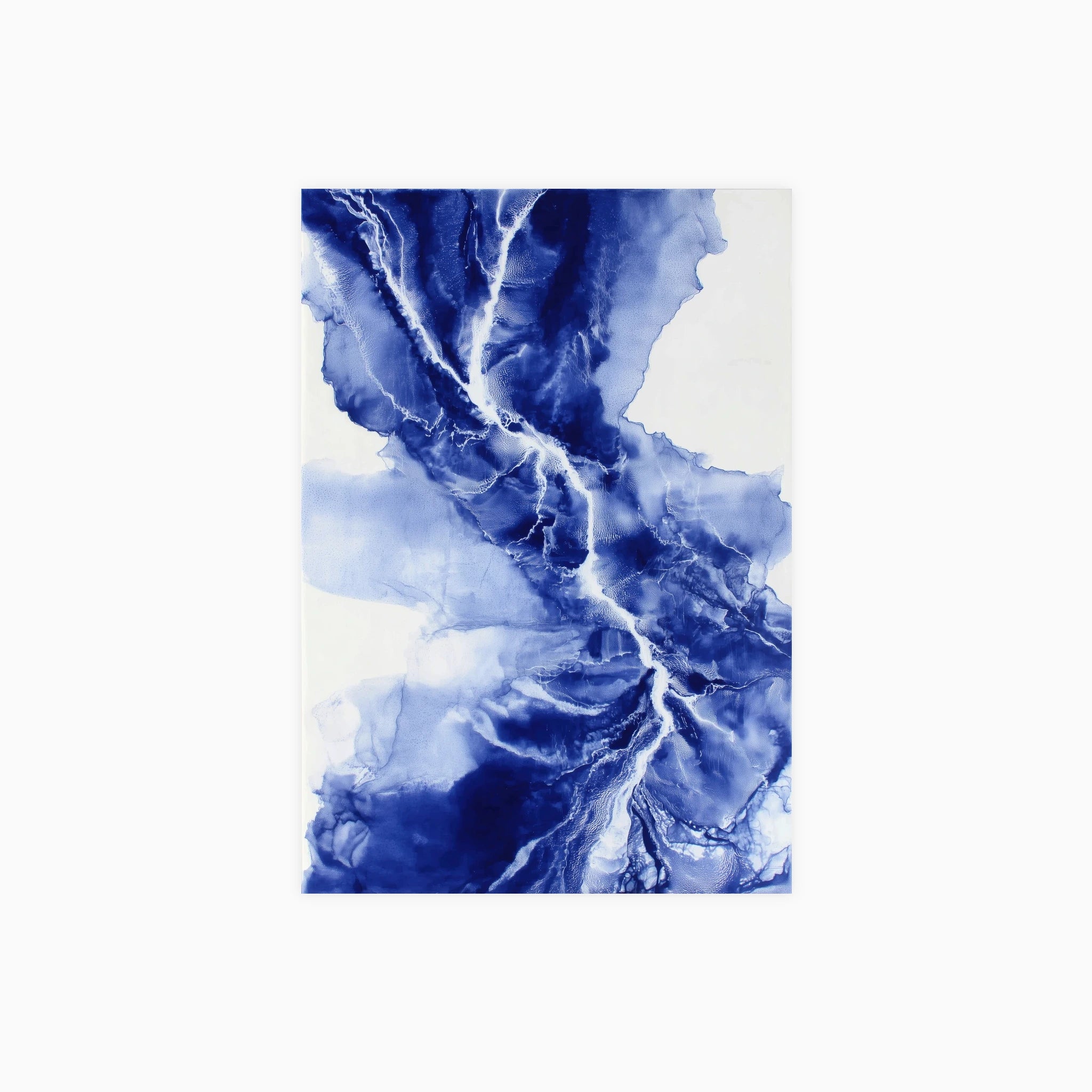 Abstract River Veins Poster
