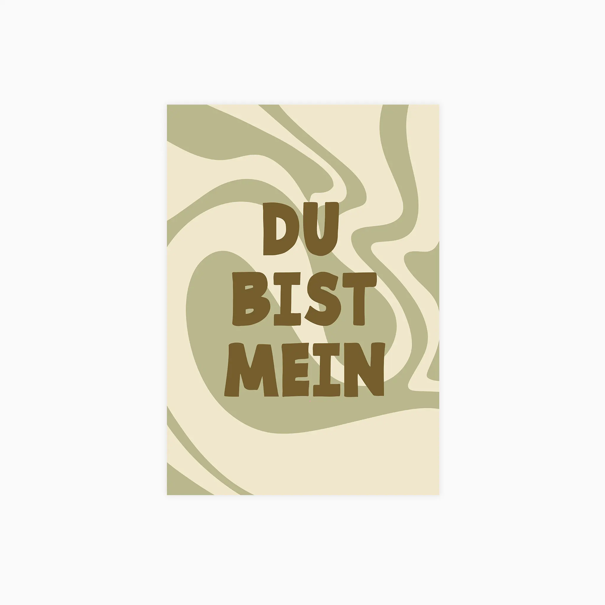 Du Bist Mein Poster