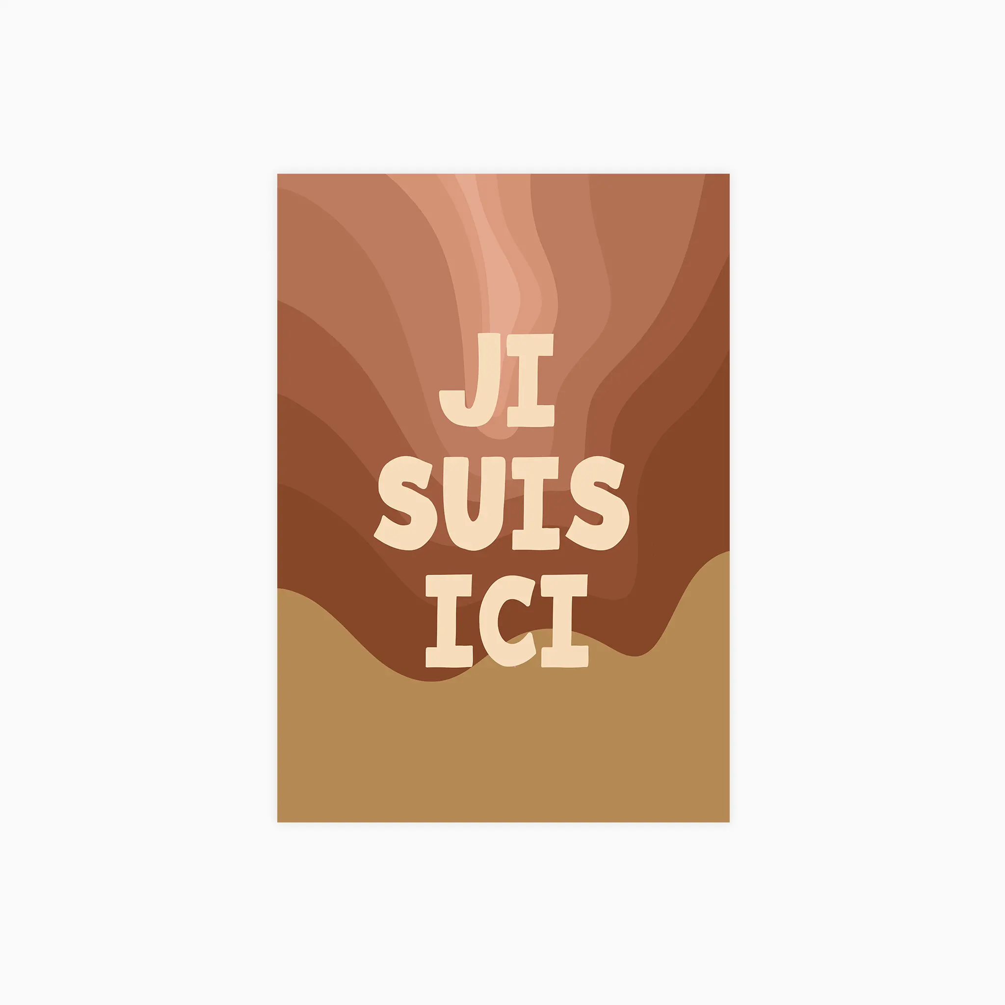 Ji Suis Ici Poster