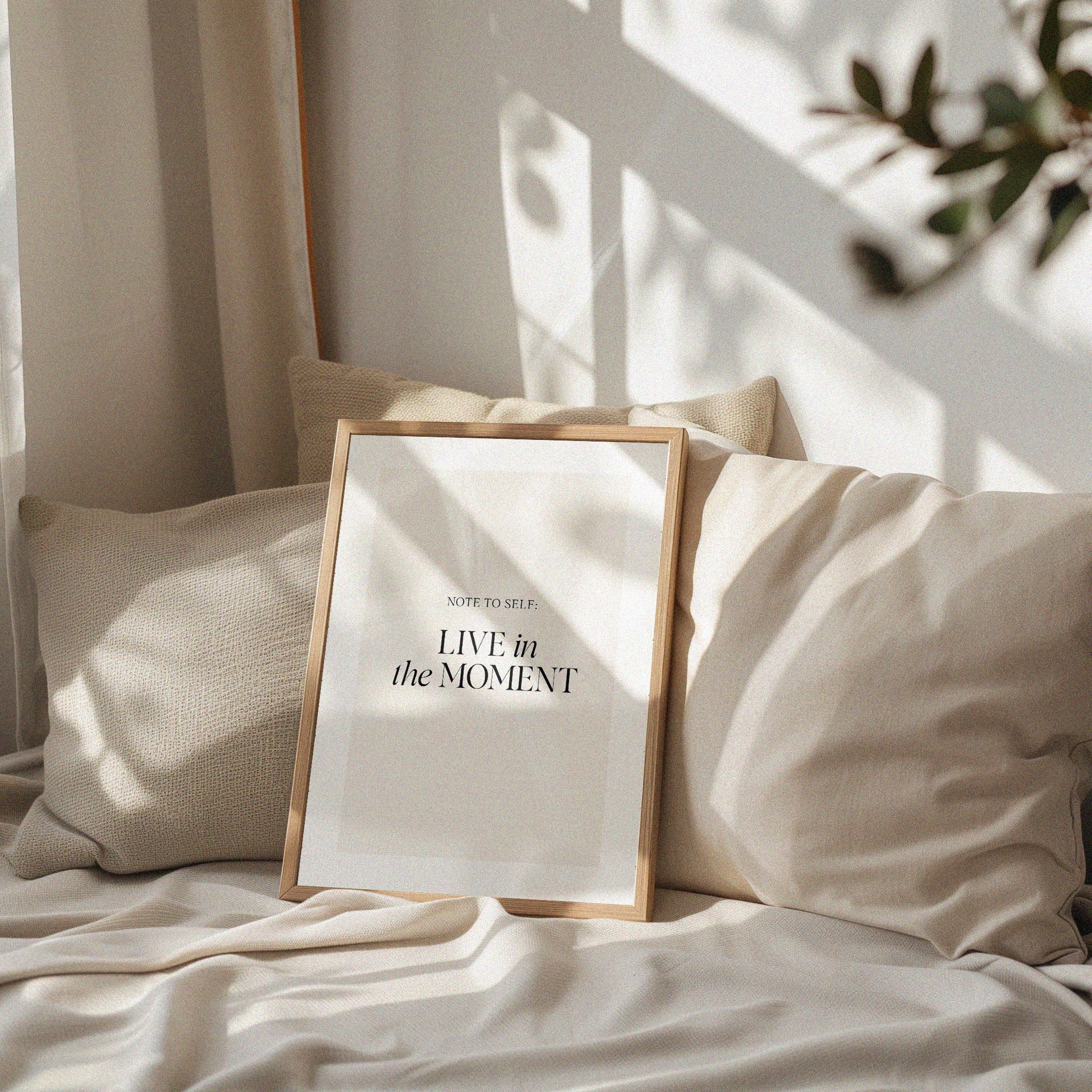 Live in the Moment Poster
