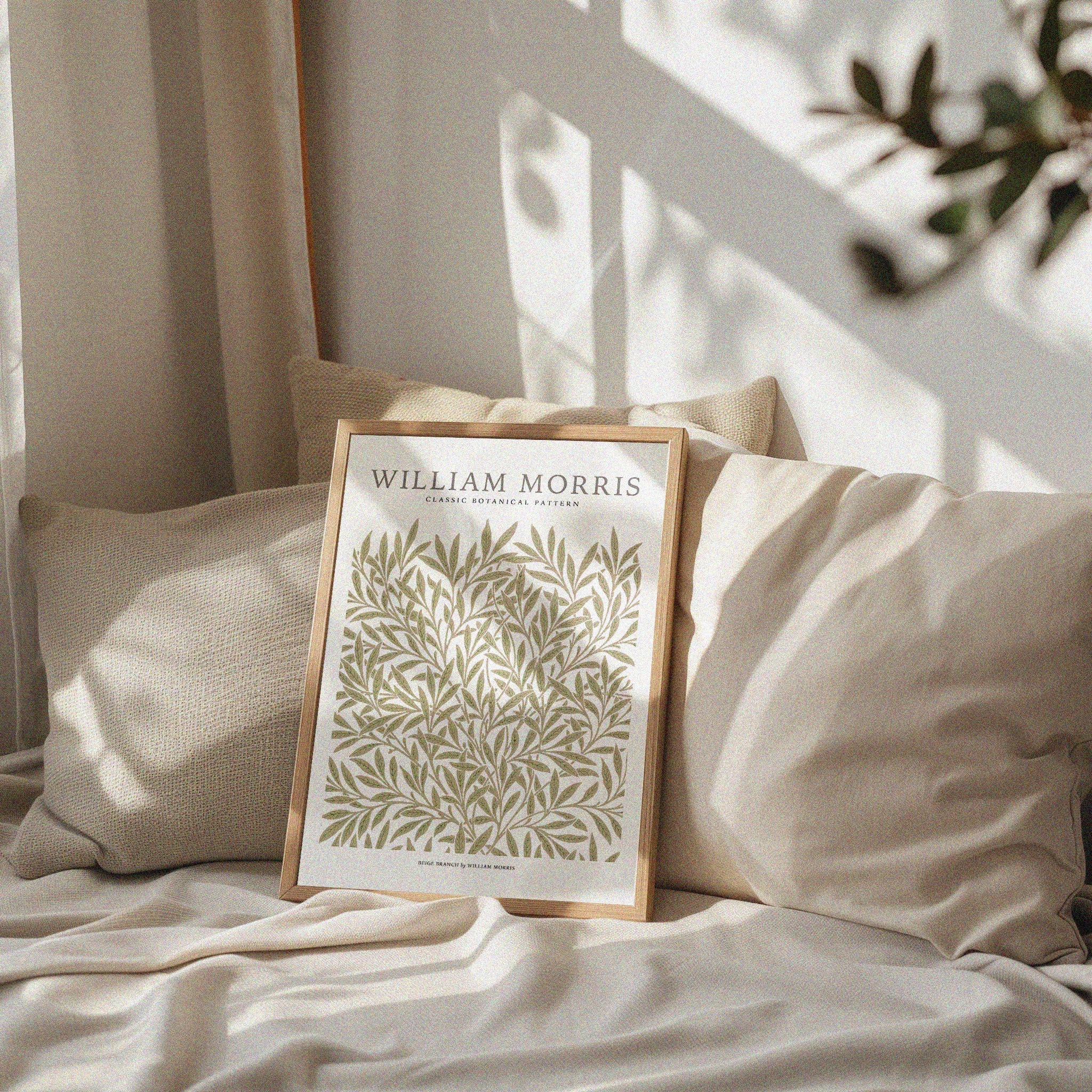 Beige Branch Poster