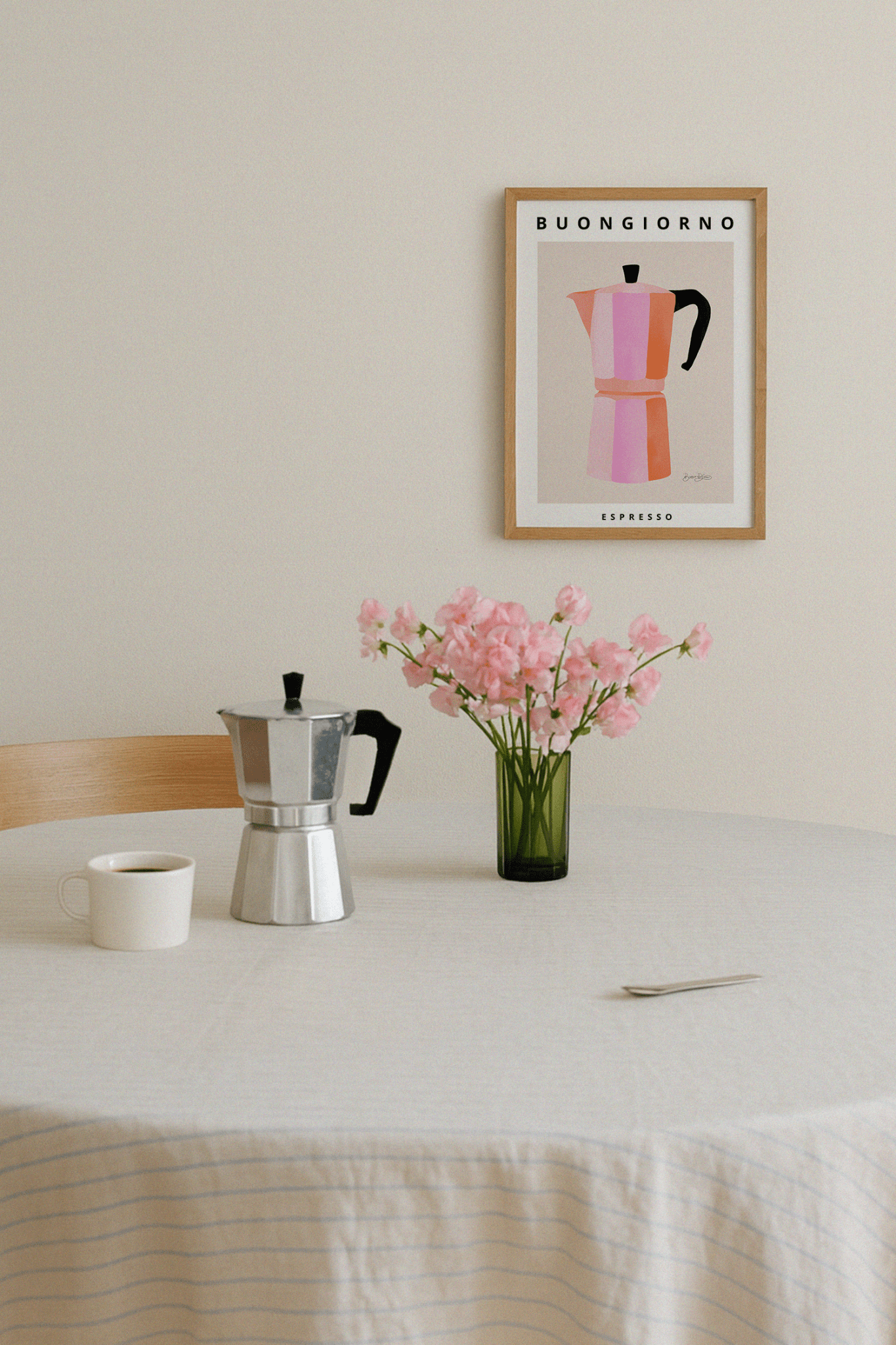 Buongiorno Espresso Coffee Poster