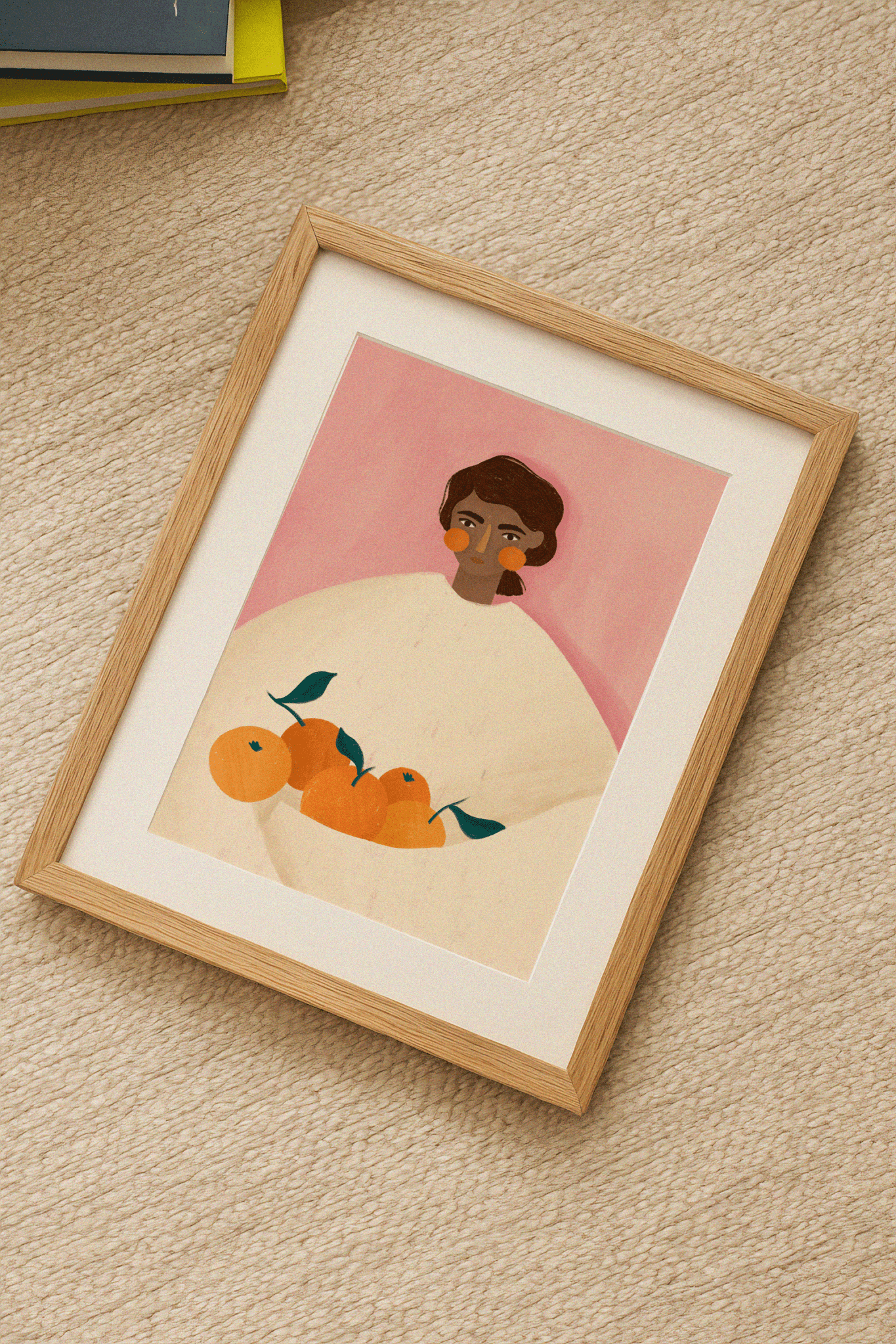 The Woman with the Oranges Poster