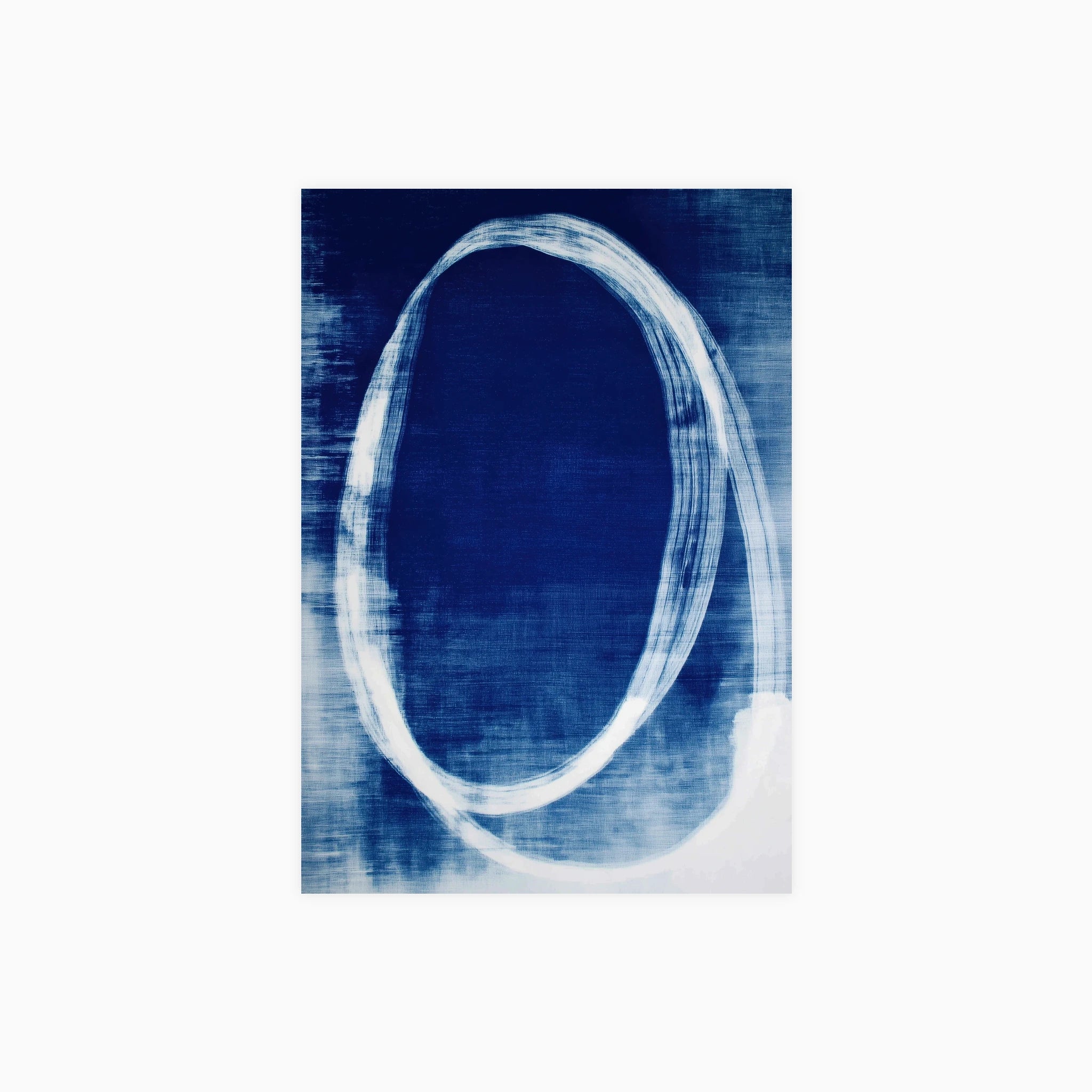 Abstract Oval Poster