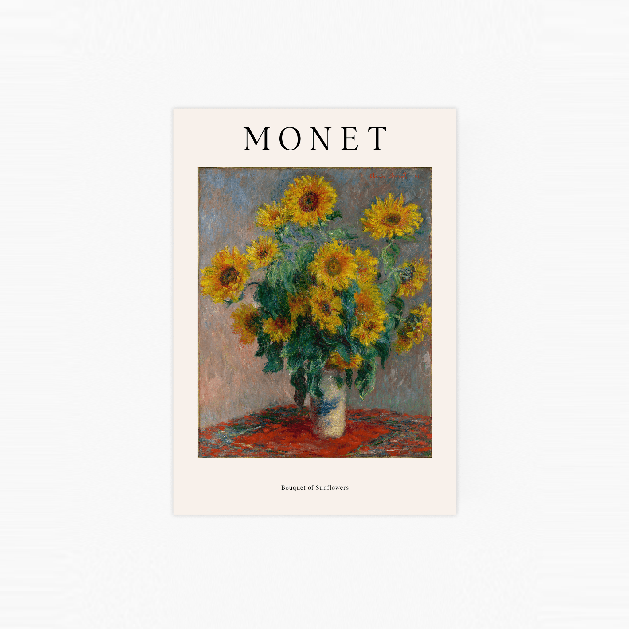 Bouquet of Sunflowers Poster