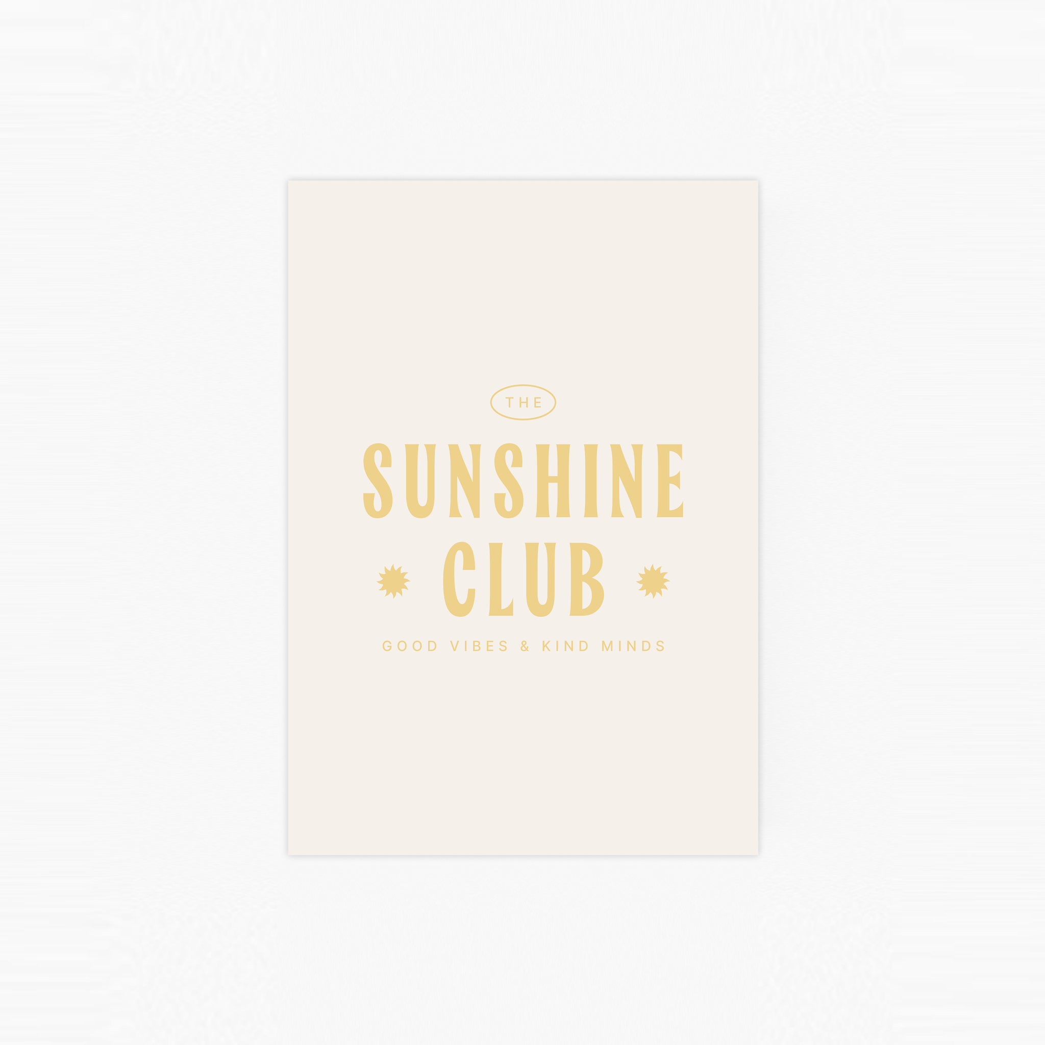 The Sunshine Club Poster