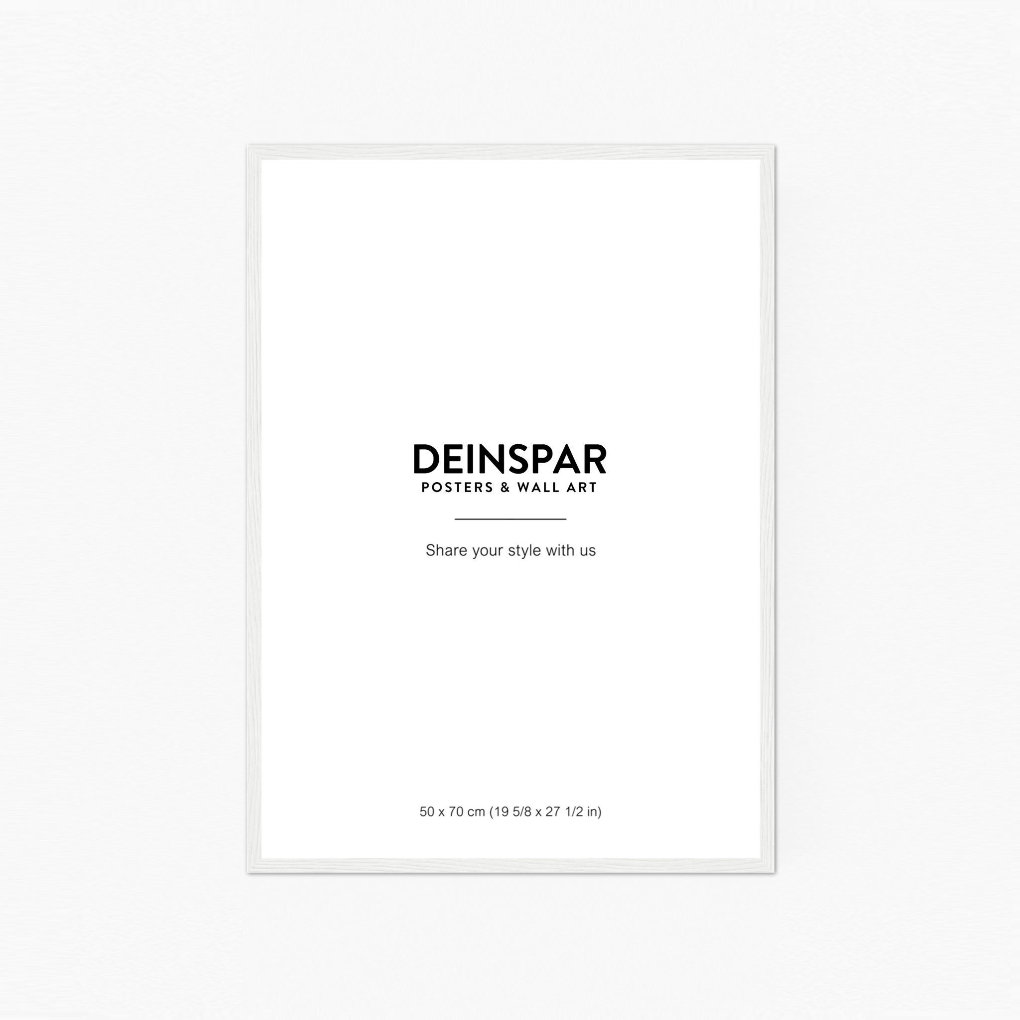 Cornice Premium in Legno Bianco