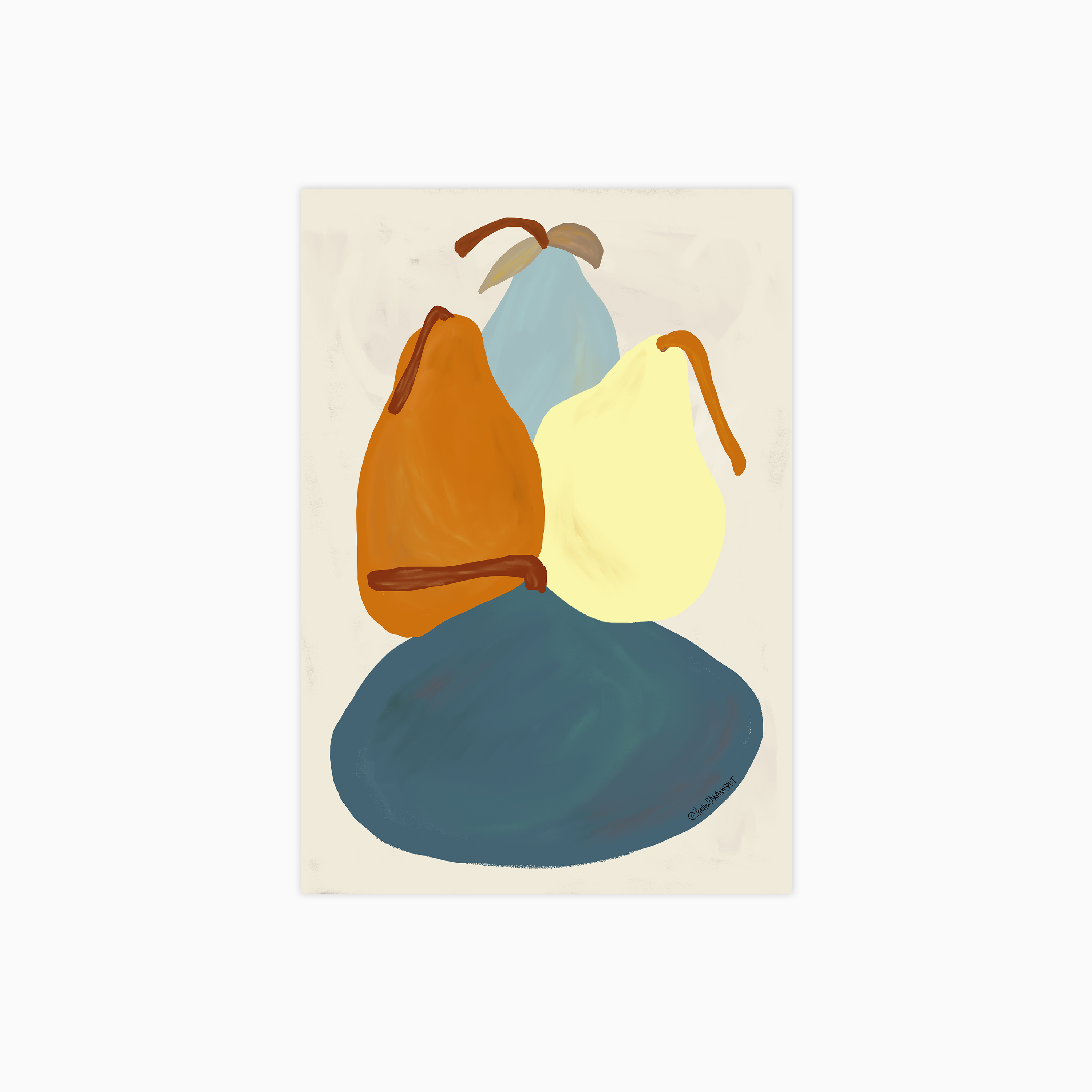Totemly Pear-Fect Poster