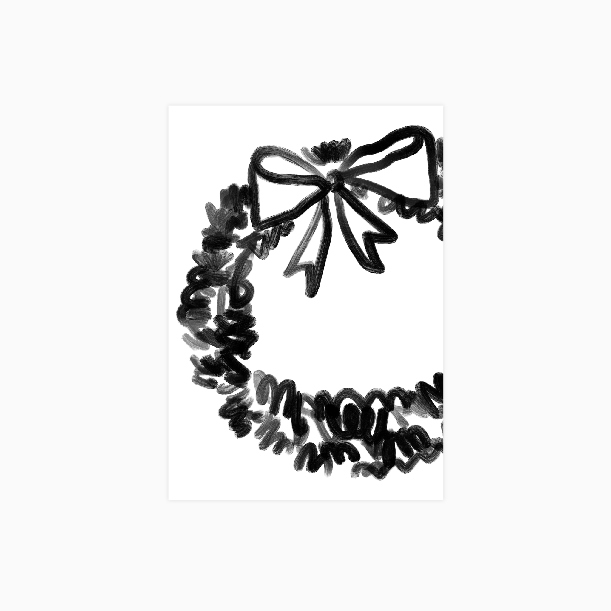 Christmas Wreath Poster