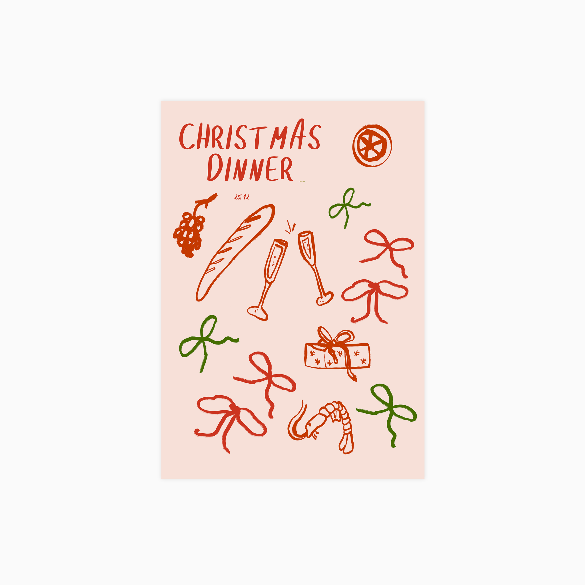 Christmas Dinner Poster