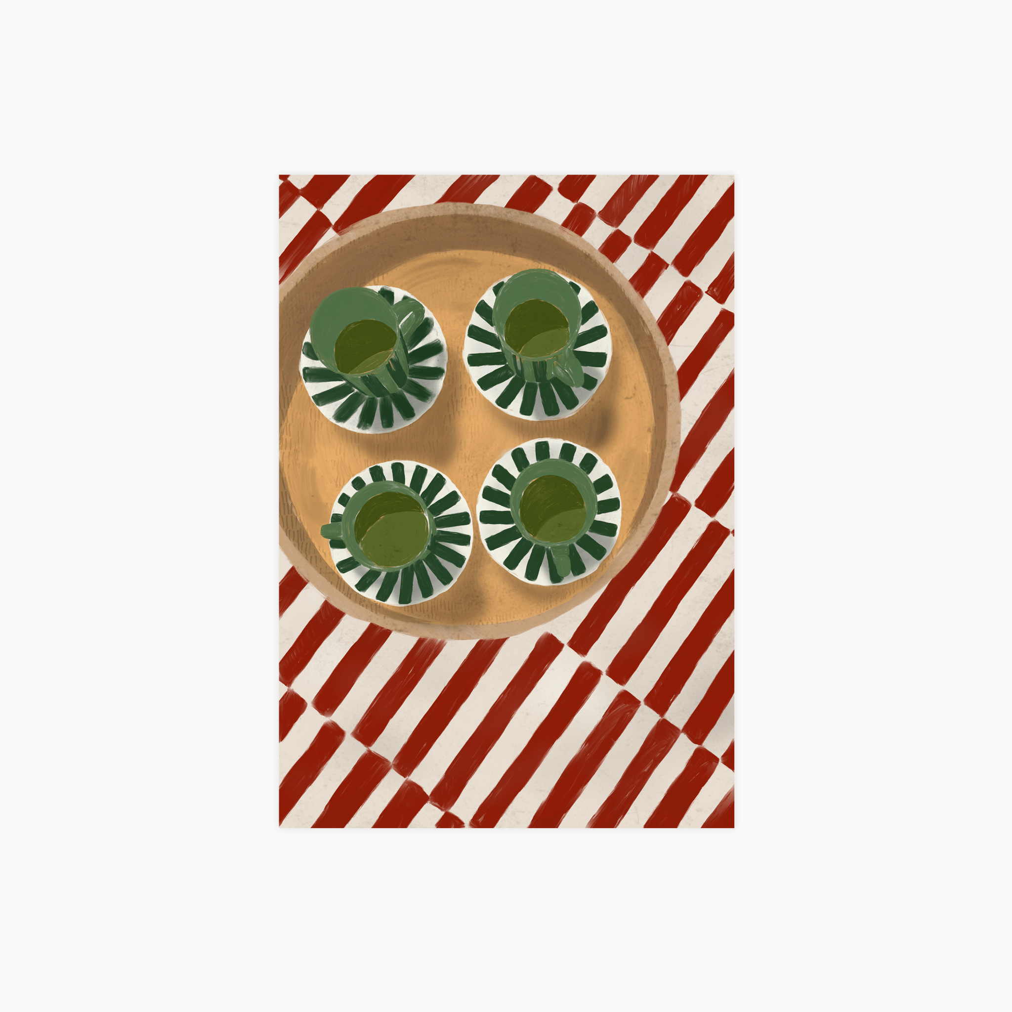 Christmas Coffee Poster