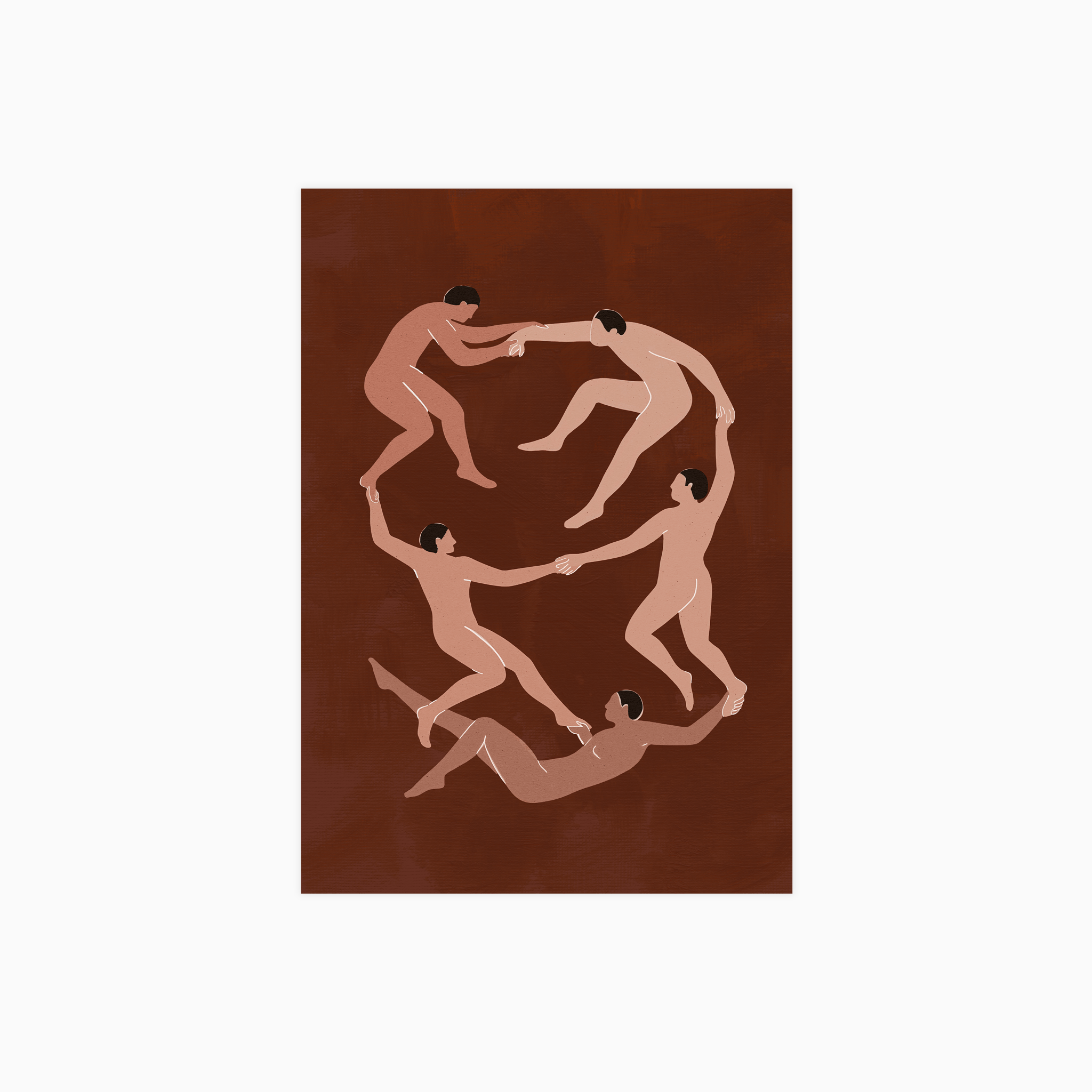 Men In Motion Poster