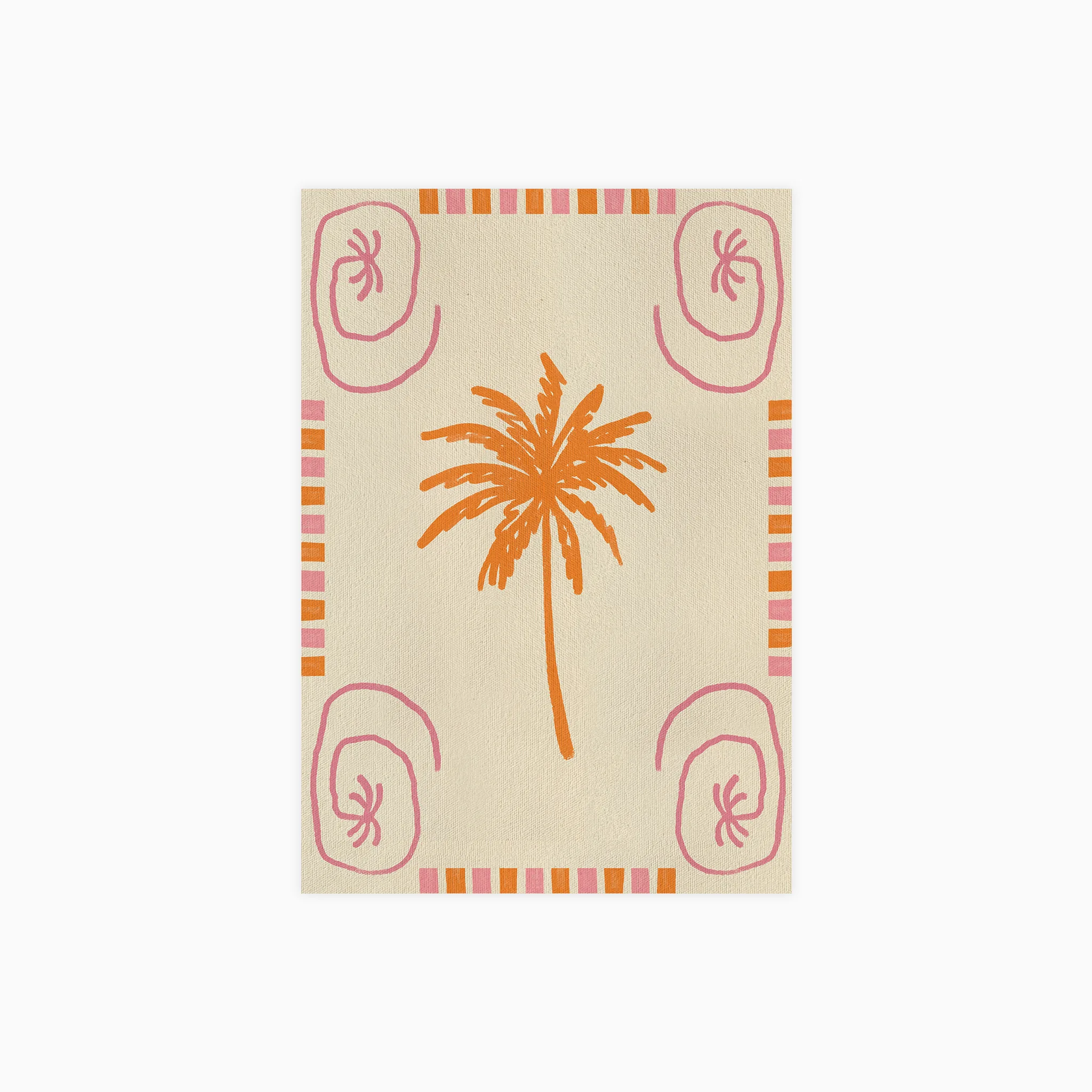 Summer Palms Dance Poster