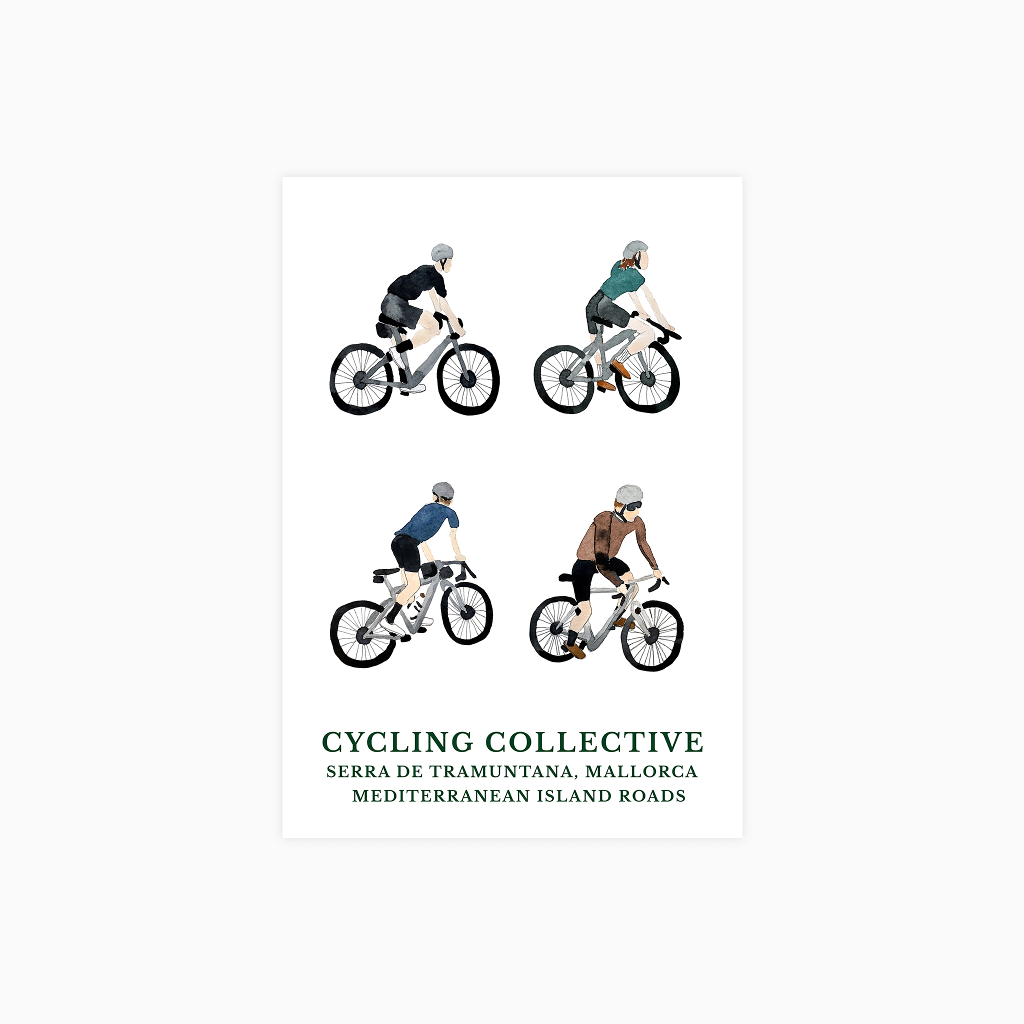 Cycling Collective Mallorca Poster