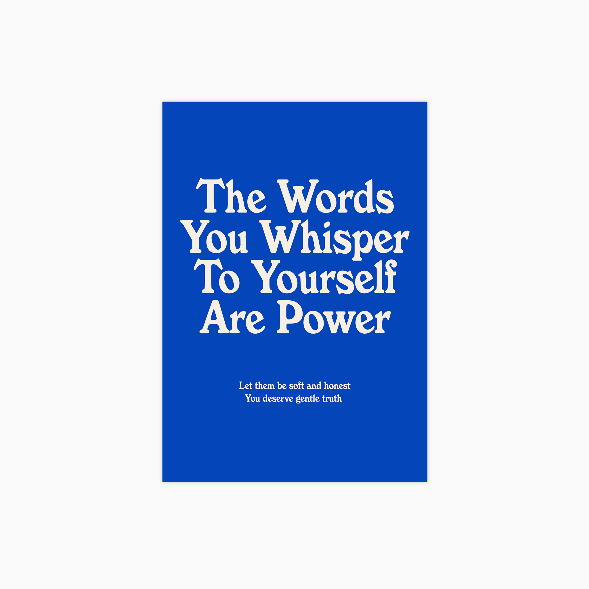 The Words You Whisper Poster